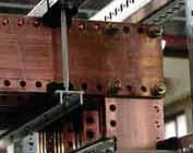 VENTAJAS Gama articulada para soportar barras de canto en plano Para barras de cobre y aluminio Espesores utilizables: 5 y 10 mm
