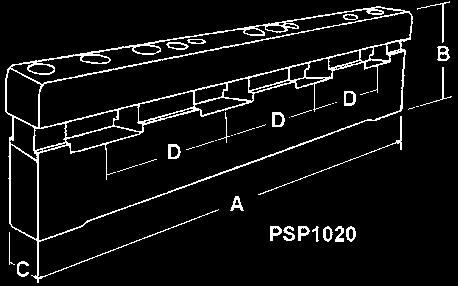 PSP1025 PS PRO 630TN 1 32 23 - Distancia entre los soportes de acuerdo