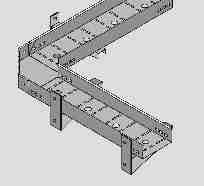Características Generales Las alternativas de tendido más frecuentes se resumen en dos configuraciones típicas: 1 - Fijación a pared: Se utiliza ménsula a pared o también un parante C a pared y