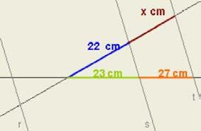 determina l altura sore la hipotenusa i el mateix ABC són