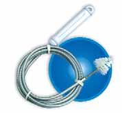 Desatascadores de tambor industriales para tuberías Código Longitud uros DRAIN CLEANER W Modelo profesional. Excelente para su uso industrial.