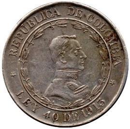 XIX. Bernardino Castro fue el segundo grabador de la Casa de Moneda de Bogotá a partir de 1880 y existen registros de