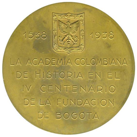 También conmemorativa de los 400 años de Bogotá.