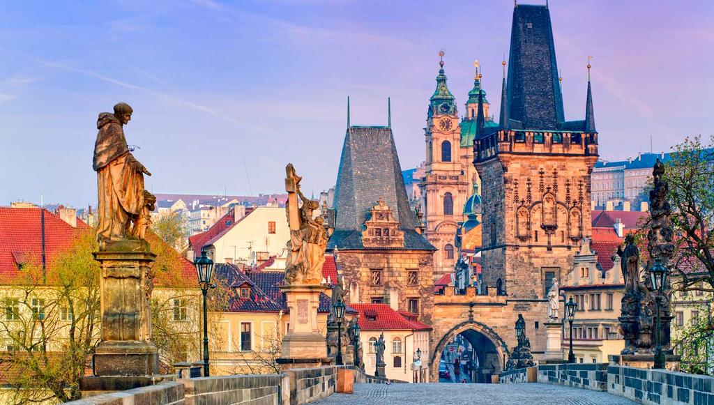 Prague: Its beauty and historical heritage make it one of the twenty most visited