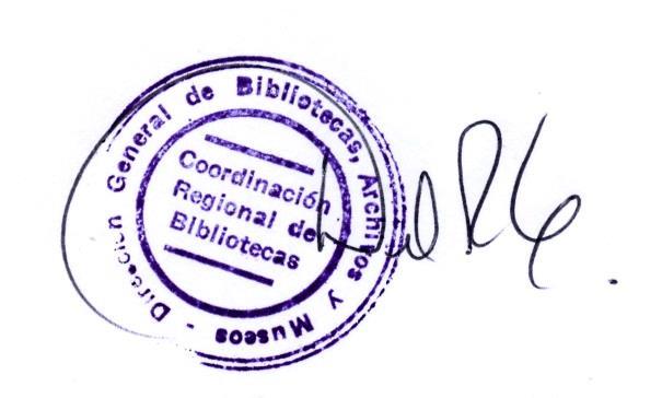 Julio Informe de gestión trato directo Coordinación Regional de Bibliotecas Públicas, DIBAM Región de los Ríos.