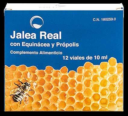 0 Jalea Real con Equinacea y Própolis 10 ml 12 viales C.N. 180258.