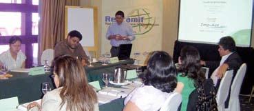 d) Elaboración del Proyecto Gestión de Desempeño Social en Organizaciones Microfinancieras de Centroamérica 2009-2011 e) Talleres Promocionales.