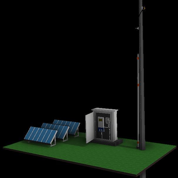 Figura 4. GD que inyecta a la red Inyección de energía generada hacia la red de distribución del OR Tablero para alojar inversor y equipos de medición y protección Paneles solares 5.1.