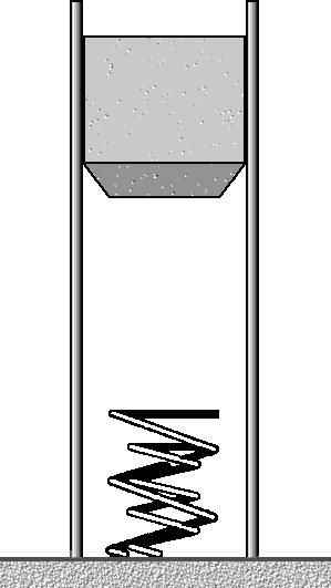PROBLEMA N 21 Un resorte está unido en A a un plano vertical fijo y a un bloque B que resbala sobre una varilla lisa horizontal Ox.