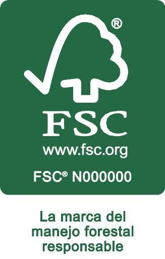 4 Elementos promocionales 4.1 Al hacer promoción con el logotipo FSC, los elementos deberán ser: El logotipo FSC* La dirección de la página Web del FSC www.fsc.