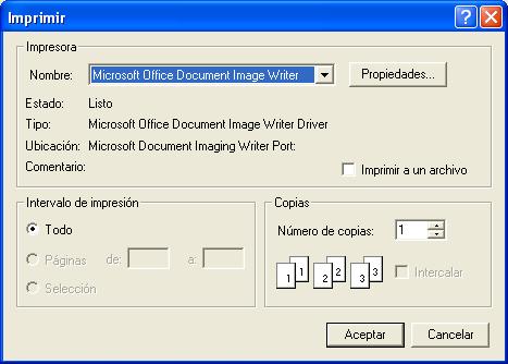 MV-MC-EMB-2008 13/06/2008 1 17 de 48 Imprimir Ctrl+P Abre el cuadro de diálogo Imprimir que permite editar las opciones de configuración de la(s) impresora(s) instaladas.