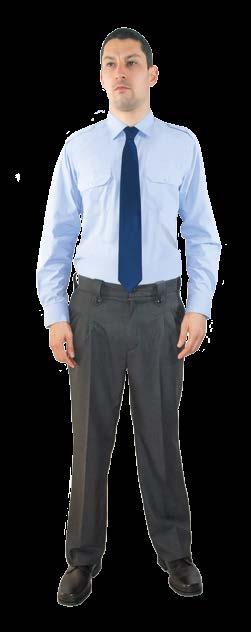 C122L CAMISA VALENCIA MANGA LARGA Camisa unisex de manga larga, cuello camisero, charreteras, 2 bolsillos de pecho con tapeta y botón.