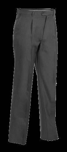 PANTALÓN CABALLERO - PLANA LYCRA C040415 Pantalón caballero en poliéster/viscosa/ lycra, una pinza, cintura interior antideslizante, bolsillo francés y bolsillo trasero con botón.