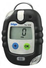 Sensor Dräger XXS 03 Componentes del sistema Dräger Pac 3500 Rápidos y fiables, precisos y sin mantenimiento durante dos años: El Dräger Pac 3500 resulta ideal para la monitorización personal de