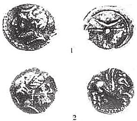 78 FRANCESC GIRAL ROYO Figura 4. Divisor y dracma ibéricos publicados por Gurt y Tuset en 1982.