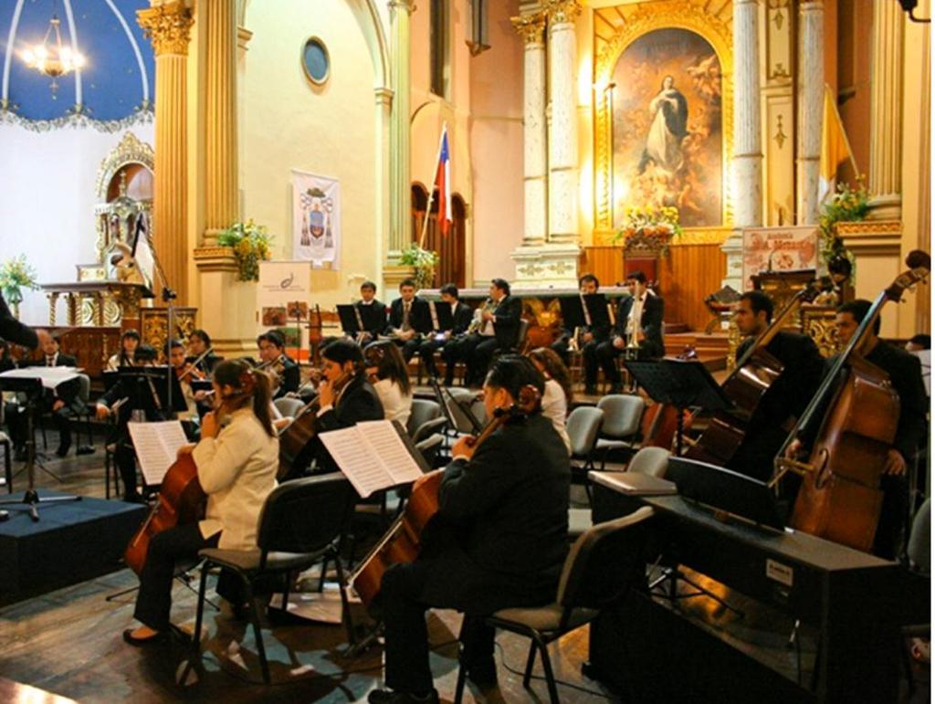 Programa Sello Regional Orquesta Regional de Tarapacá El Consejo Regional de Tarapacá aprobó el Proyecto de creación de una Orquesta Profesional, integrada por 34 músicos nacionales.