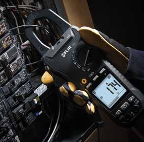 energía y armónicos Comunicación METERLiNK con dispositivos móviles y cámaras FLIR compatibles