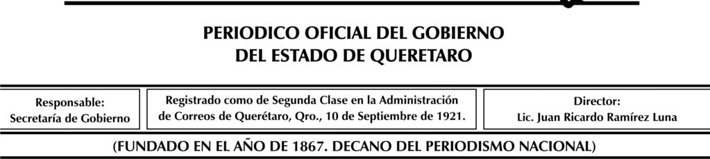 1424 PODER EJECUTIVO Acuerdo por el que se da a conocer la distribución entre municipios del Estado de Querétaro, de los recursos del Fondo de para la Infraestructura Social Municipal y de las