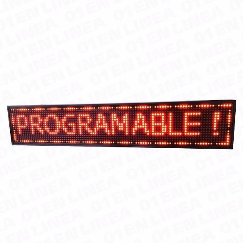 000 horas -consumido 15w -Temporizador de mensajes -programacion con PenDrive -Incluye CD programacio Cartel Led