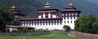 El estado de Sikkim en la India y Bhutan, conocido