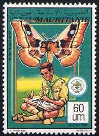 1991 Enero 16 : Scouts : Mariposas (3 valores) (Y & T : 641-642 + A 269) (Scott