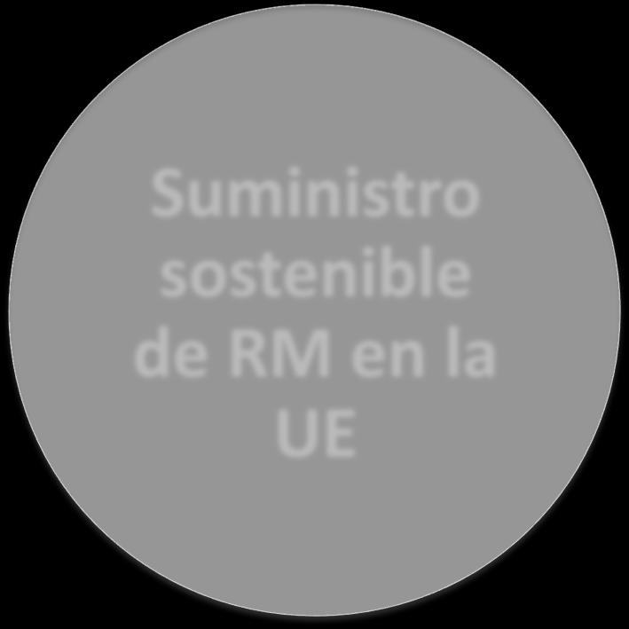 Suministro sostenible de RM en la UE Eficiencia
