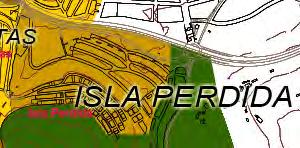 1.8.3.8.- Isla Perdida Página 103 El ámbito de Isla Perdida se localiza en el Área Territorial Segunda Periferia, comprende únicamente el barrio de Isla Perdida, el cual se incluye en el Sector