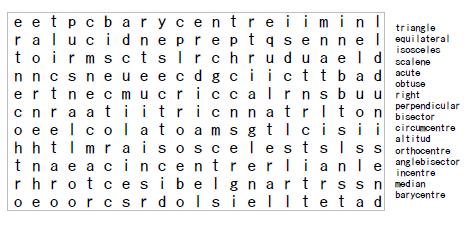 2.- Word search Find the words in the list on the right: Do you find? What direction is in?