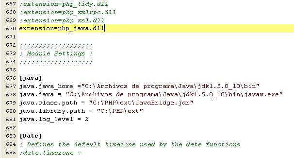 Página 4 de 8 [java] java.java_home ="C:\Archivos de programa\java\jdk1.5.0_10\bin" java.java = "C:\Archivos de programa\java\jdk1.5.0_10\bin\javaw.exe" java.class.