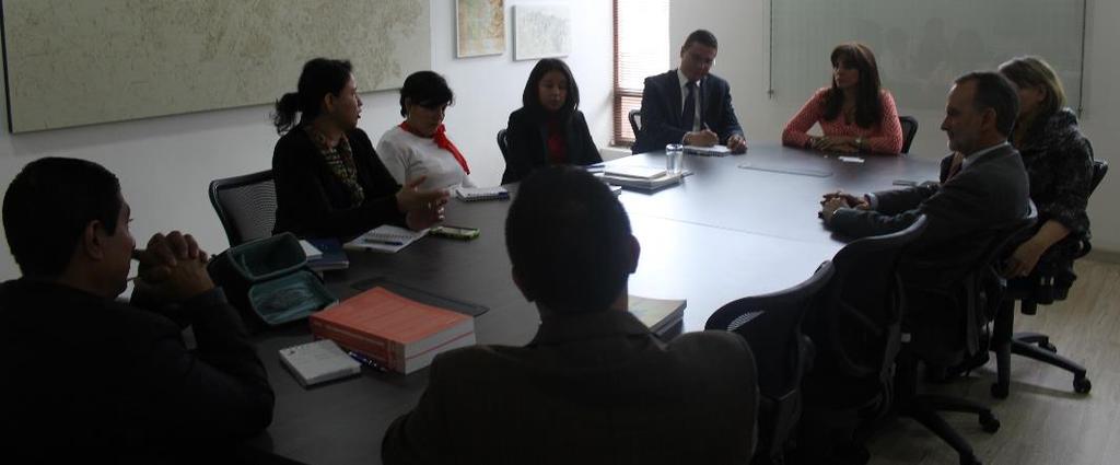 2. Reunión con la Curaduría 4 de Bogotá Temática: La reunión de trabajo abordo: Competencias de las curadurías Instrumentos de la planeación.