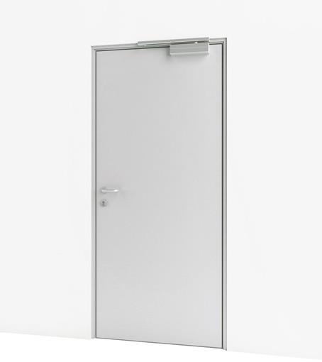 Internal Single Door with Closer Solution family: Interior door solution Solution group: Single-Wood-Self Closing Hardware set Description ASSA ABLOY Spain solution for inside doors, with optional