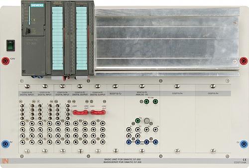 Sistema modular de entrenamiento para equipos PLC de la serie SIMATIC S7-300.