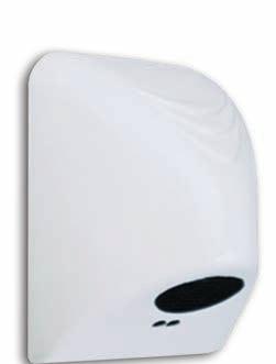 Secadores de manos con accionamiento automático BASIC-JET REF. 01013 ABS color blanco De plástico ABS, color blanco accionamiento mediante SENSOR Medidas: 140x150x215 mm Peso: 0,54 Kgs.