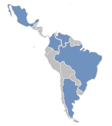 La mayoría de los países de la región cuentan con cuencas de significativo potencial México Burgos Aguas Profundas Chicontepec Golfo de Eastern Maracaibo Faja Orinoco Piedemonte Llanos ITT Marañon