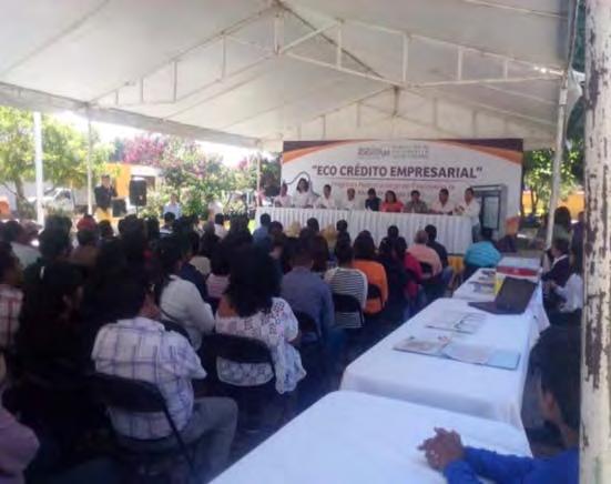 AUTORIDADES MUNICIPALES Y EL FIDE INVITAN A PARTICIPAR EN ECO-CRÉDITO Oaxaca, Oaxaca, 4 de agosto del 2017.