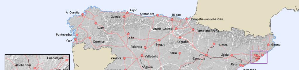 1. Las ciudades españolas y su