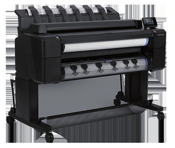 Impresoras de Gran formato Imprimir en gran formato nunca fue tan fácil T120 (Ref.: CQ891A) T520 36" (Ref.: CQ893A) T790 24" PS (Ref.: CR648A) T920 (Ref.: CR354A básico, CR355A PostScript) T2500 (Ref.