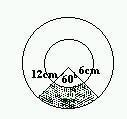 11. - Un sector circular tiene 40º de abertura en un círculo de 11 cm. de radio. Cuánto medirá su área? 11 cm 40º 12.