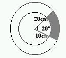 b) Círculo? Sector circular = 150 m 2. Ángulo = 75º c) Círculo? Sector circular = 0,06 ha, 30 ca Ángulo = 140º 20. - Una piscina circular tiene 12 m. de diámetro.