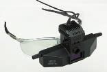 09 SECCION [ 043 ] Oftalmoscopio indirecto sobre gafas HEINE SIGMA 150 Para gafas y cinta craneal, US Pat. 5.815.