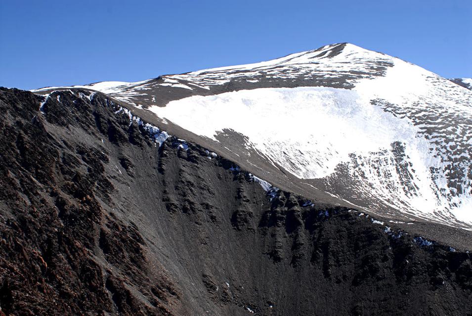 Un Glaciar en Salta Glaciar el Khun, en Nevado del Cachi Fuente: