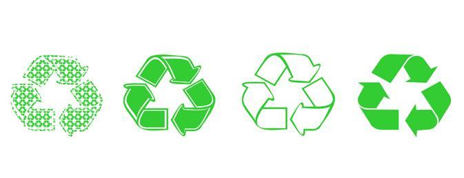 RECICLAJE Es el proceso mediante el cual se aprovechan y transforman los residuos sólidos recuperados y se