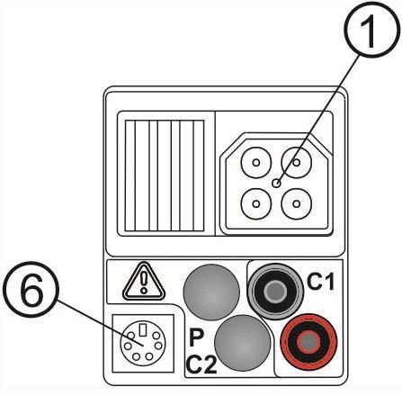 Descripción del dispositivo 3.2 Panel de conexiones Leyenda: Figura 3.
