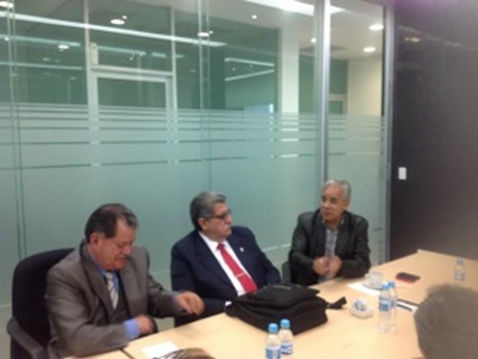 Rafael Guevara Huerta dio a conocer, de manera general, a los representantes de la UNAM, la estructura, funcionamiento e integración de la Asociación y les comunicó el interés del actual Consejo