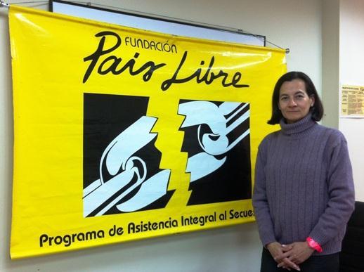 Clara Rojas, foto @plschyns Hace tres meses, Clara Rojas (48 años) fue nombrada directora ejecutiva de la Fundación País Libre, una organización no gubernamental defensora de los derechos humanos,