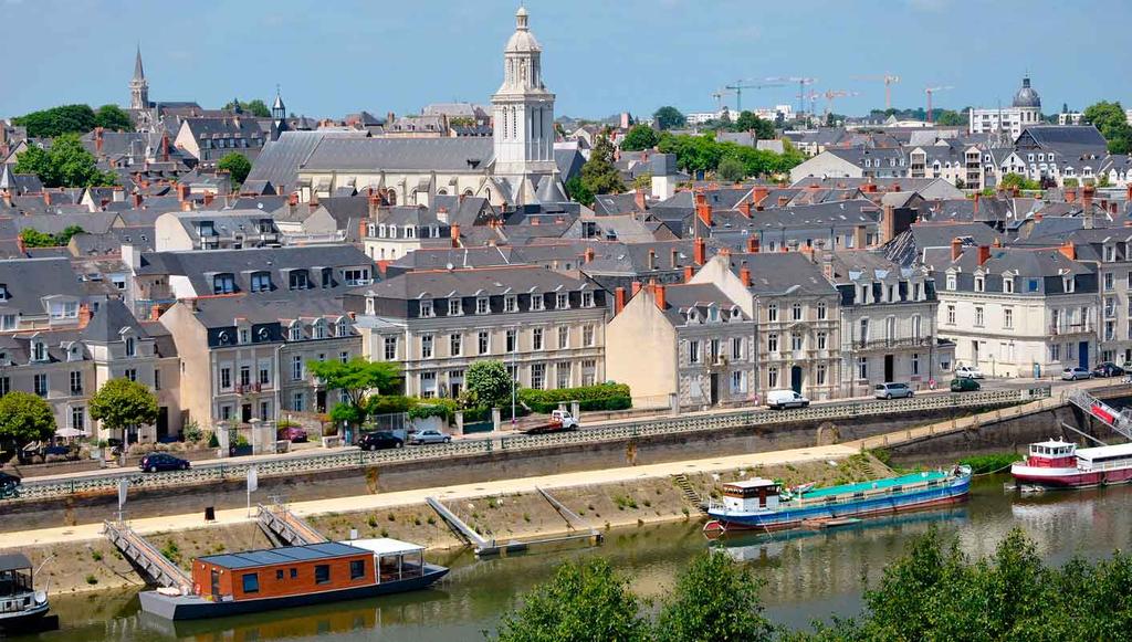 Angers: Capital of counts.
