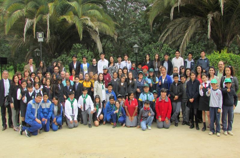 Educación Ambiental Encuentro de Forjadores Ambientales de la Región del Maule, 17 establecimientos educacionales de las