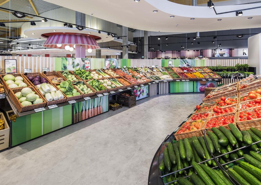 Presentar el frescor El frescor del mercado será lo primero que asociarán sus clientes con su sección de frutas y verduras gracias a la nueva Vitable.