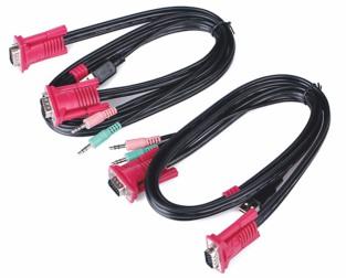 5W(MAX) > Normativas: CE Conmutador KVM VGA USB 1U-2PC+cable, negro A111-0064 1,4 40 8436574700633 N/A Este KVM switch es un
