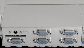> El duplicador soporta hasta 250 MHz de ancho de banda, proporcionando imágenes con resoluciones de hasta 1920x1440.